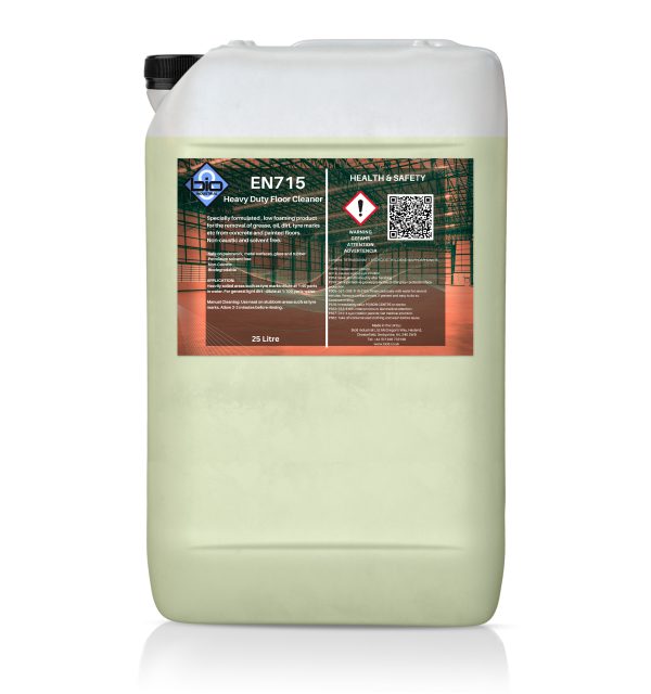 EN715 Maximum Performance Industrial Floor Cleaner Liquid for Scrubber Dryers