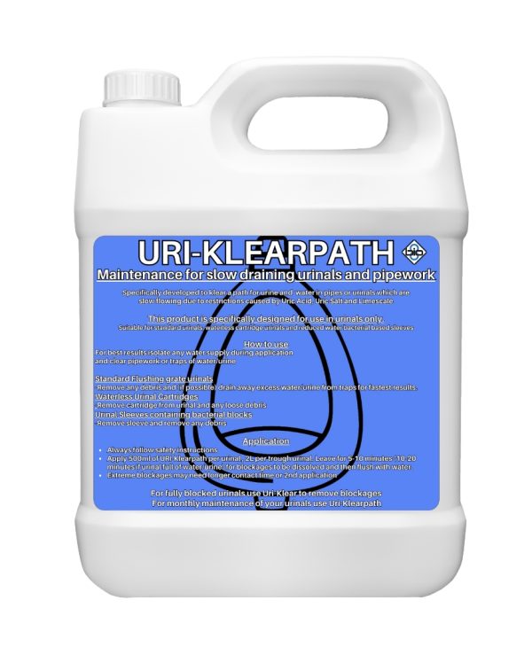 URI-Klearpath - Professional Grade Gents Urinal Servicing/Maintenance Treatment- Pipe Maintainer